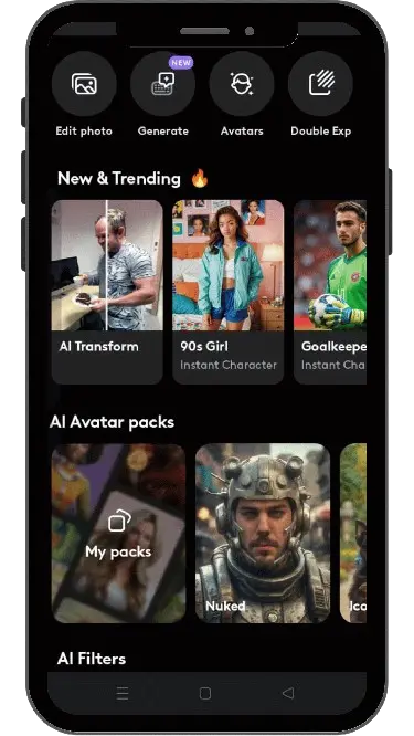 step 5 opening the Photoleap app preview on mobile