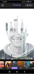 Photoleap Mod APK v1.69.2 Free Download (Premium Unlocked) 24 Photoleap double Exposure features in a mobile preview image 6